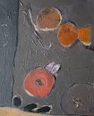 Voir oranges - 3F - huile sur toile